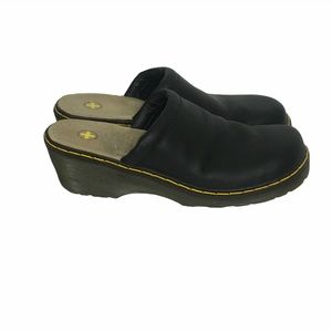 Dr. Marten Mules Clogs Slip On Black